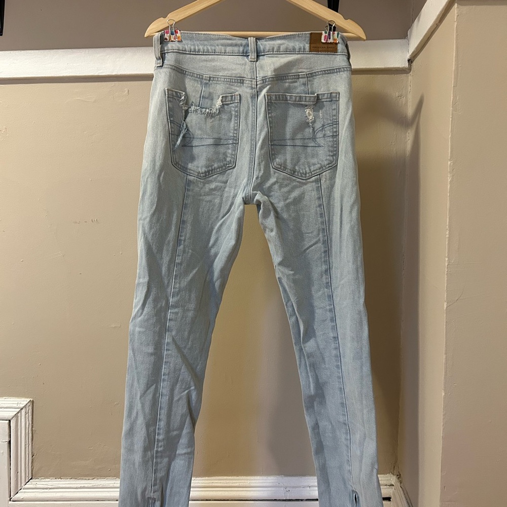 American Eagle Women’s Long size 6 90’s skinny jeans - Picture 2 of 4